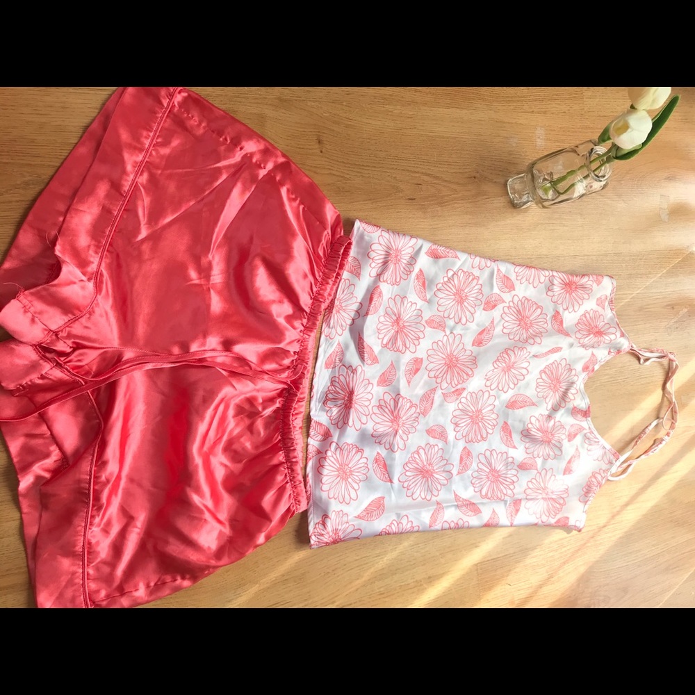 2 for 25$🔥 La vie en Rose satin pyjama